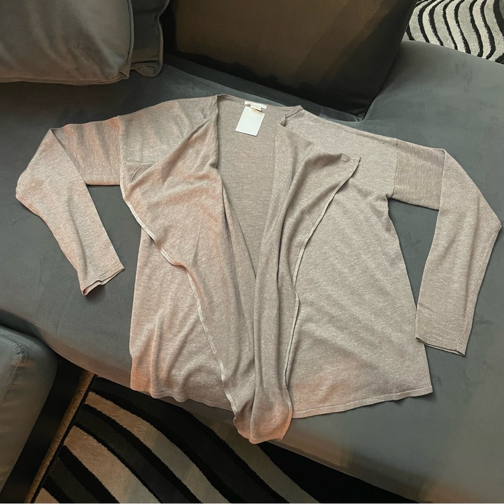 Taupe cardigan